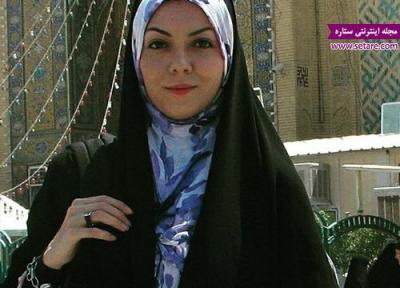 عکس جالب آزاده نامداری در نجف اشرف