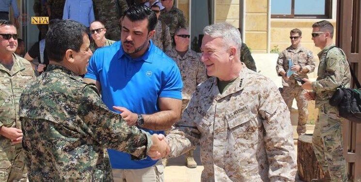 فرمانده سنتکام آمریکا وارد سوریه شد