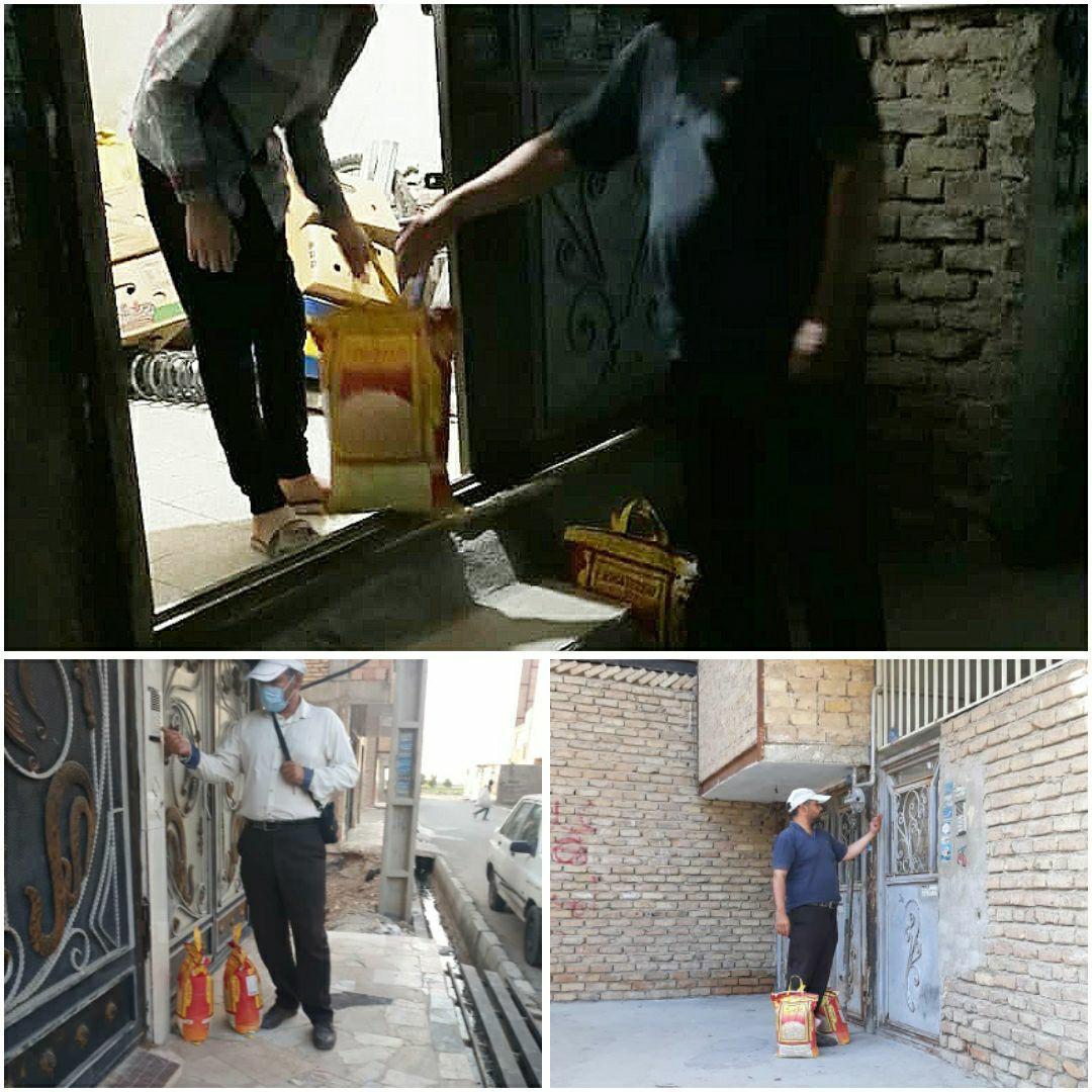 طرح حمایت از حاشیه نشینان آغاز شد ، توزیع بسته های حمایتی میان نیازمندان حاشیه تهران