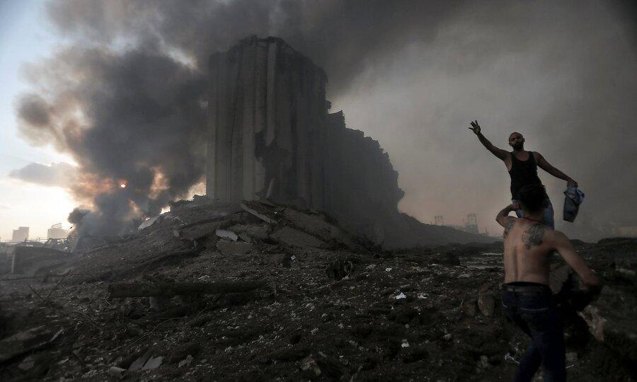 تعداد مفقودی های انفجار مهیب بیروت اعلام شد