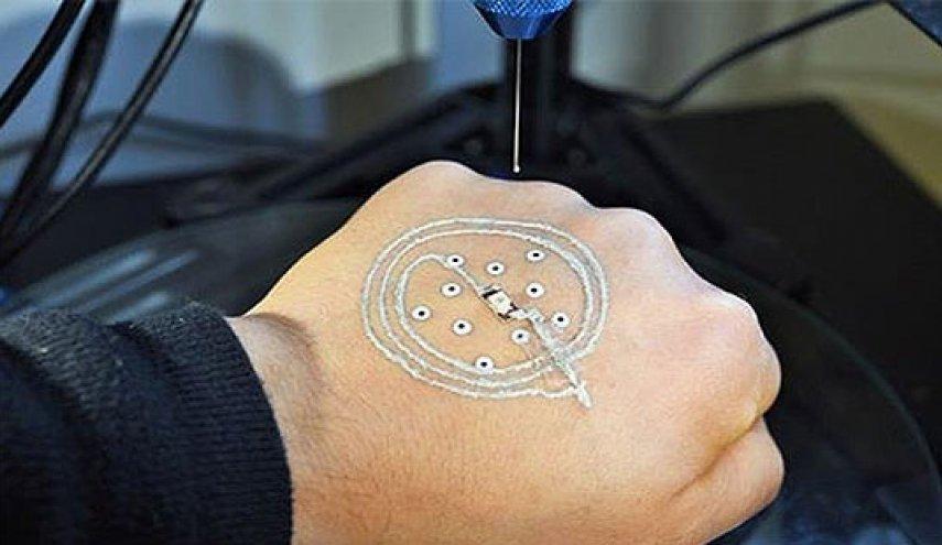فناوری چاپ حسگر روی پوست در دمای پایین ارائه شد