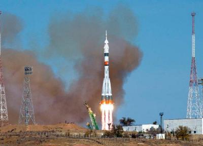 فضانوردان آمریکا و روسیه با موشک سایوز راهی ایستگاه فضایی بین المللی شدند