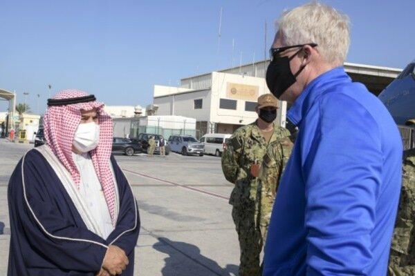 سرپرست پنتاگون با وزیر دفاع بحرین ملاقات کرد