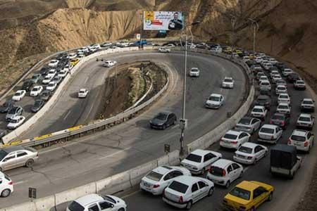 راستا آزادراهی بین تهران و کرج پرتردد ترین جاده کشور در شبانه روز گذشته