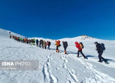 گرفتار شدن یک تیم 7 نفره کوهنوردی شیرازی در کوه دنا