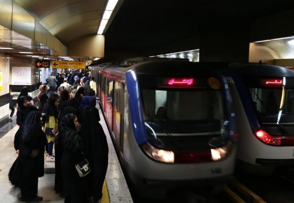 اختلال در ایستگاه مترو ارم سبز تهران